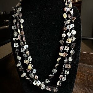 Elegant Multicolor Shell Necklace by Worthington